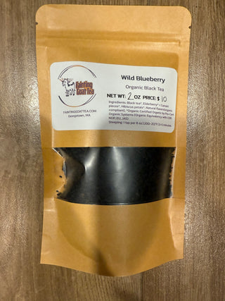 Wild Blueberry Black - Loose Leaf Tea, Organic
