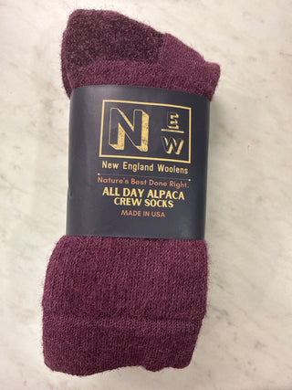 N.E.W. All Day Alpaca Crew Socks