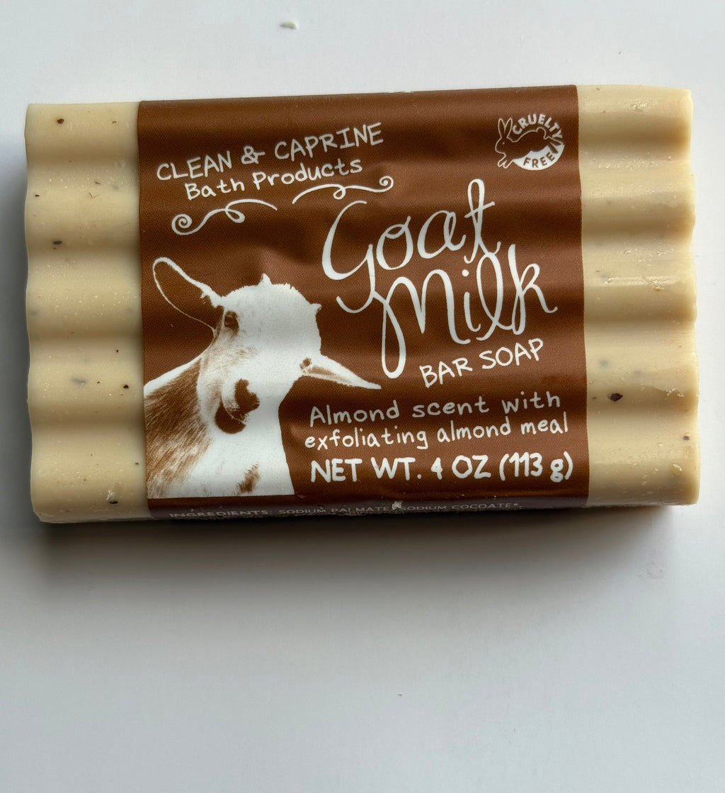 Goat Milk Soap – Almond Scent – Fainting Goat Tea