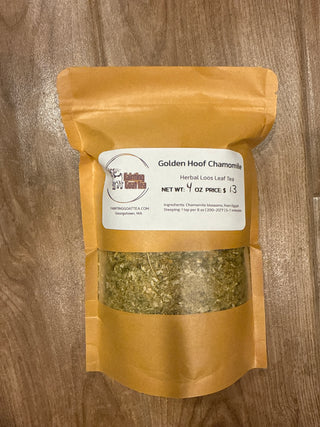 Golden Hoof Chamomile - Herbal, Loose Leaf Tea