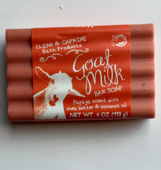 Goat Milk Soap – Papaya Scent