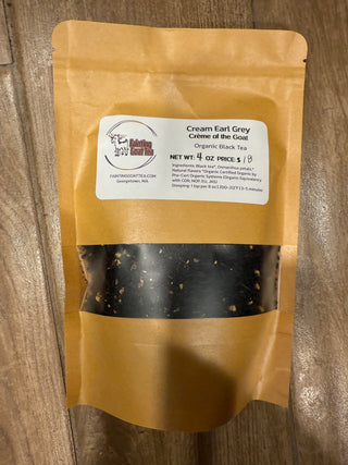 Cream Earl Grey: Crème of the Goat - Black, Loose Leaf Tea, Organic