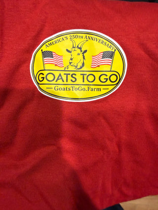 Goats To Go Special Edition 250th America T-Shirt