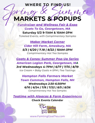 market and event schedule for summer