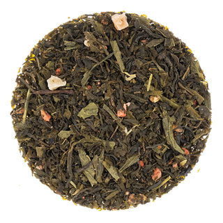 Strawberry Goat Kiss - Green Loose Leaf Tea, Organic